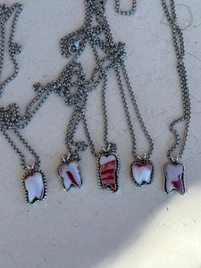 Blood Tooth Necklace