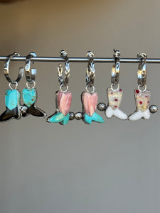 Milliefori Rose Boot Hoops