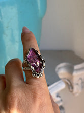 Load image into Gallery viewer, PRE ORDER 1920s Art Deco Amethyst Goddess Ring