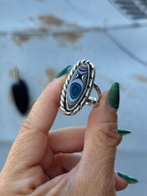 Load image into Gallery viewer, Fordite Heavy Twist Ring Size 8