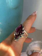 Load image into Gallery viewer, PRE ORDER 1920s Art Deco Amethyst Goddess Ring