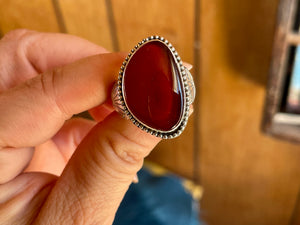 Red Rosarita Ring Size 7