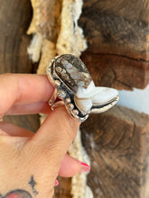 Load image into Gallery viewer, There’s a snake in my Fossil Rattlesnake Boot Ring