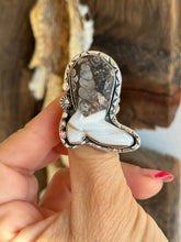 Load image into Gallery viewer, There’s a snake in my Fossil Rattlesnake Boot Ring