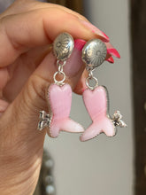 Load image into Gallery viewer, Butterfly Concho Boot Earrings