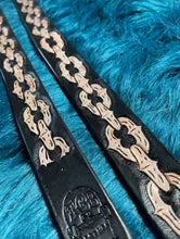 Load image into Gallery viewer, Made in your size Leather Chain Belt
