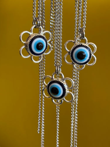 Evil Eye Bloom Necklace