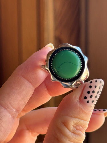 Green Rosarita Ring Size 7.75/8
