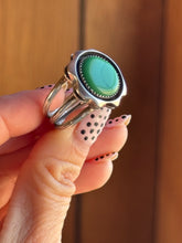 Load image into Gallery viewer, Green Rosarita Ring Size 7.75/8