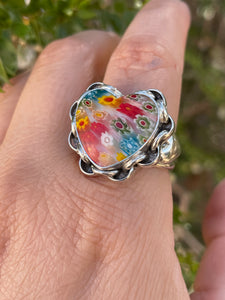 Millefiori Made to Order  Ring