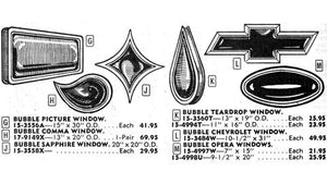 Vanner Bubble Window Leather Keychain