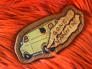 Gone Vannin Leather Patch