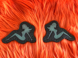 Mud Flaps Girl Leather Patch Kit
