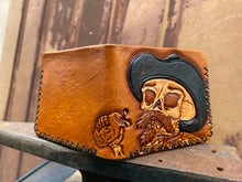 Load image into Gallery viewer, Drunk Vato Leather Billfold Wallet