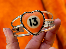 Load image into Gallery viewer, Pre Order 13 Heart Ball Cuff