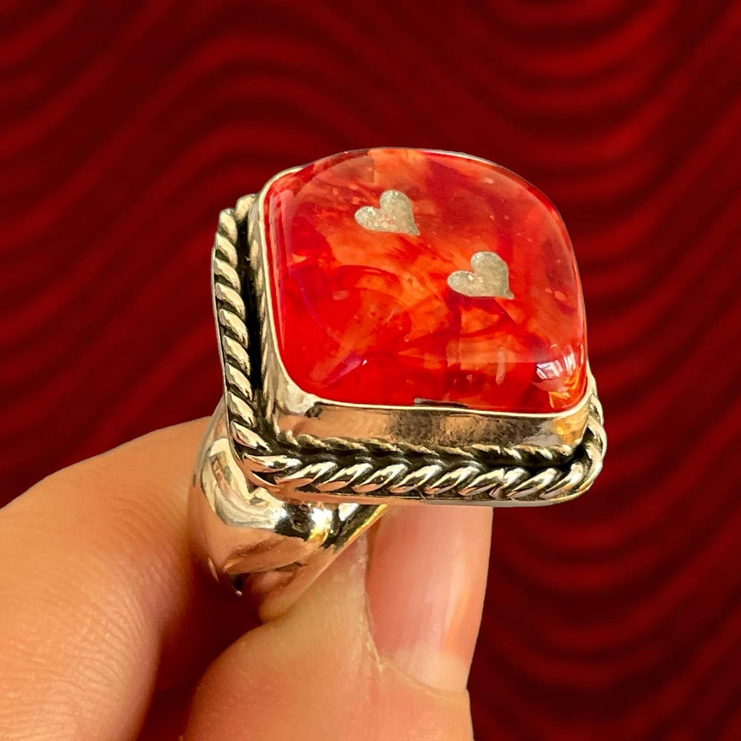 Red Dice Ring Customs available