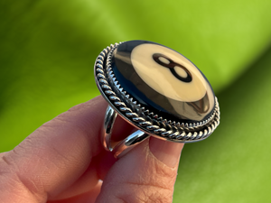 Pre Order Classic 8 Ball Ring