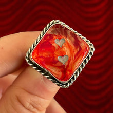 Load image into Gallery viewer, Red Dice Ring Customs available