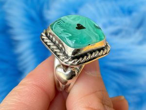 Teal Dice Ring Customs available