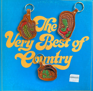 Best of Country Leather Keychain