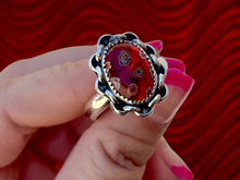 Load image into Gallery viewer, Daisy Chain Millefiori Custom Ring