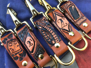 Vannin Leather Keychains