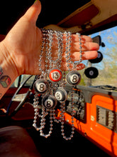 Load image into Gallery viewer, Ball Chain Pool Ball Necklace