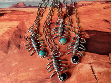 Load image into Gallery viewer, Sterling Silver Scorpion Necklace
