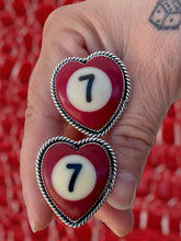 Load image into Gallery viewer, 7 Heart Ball Ring
