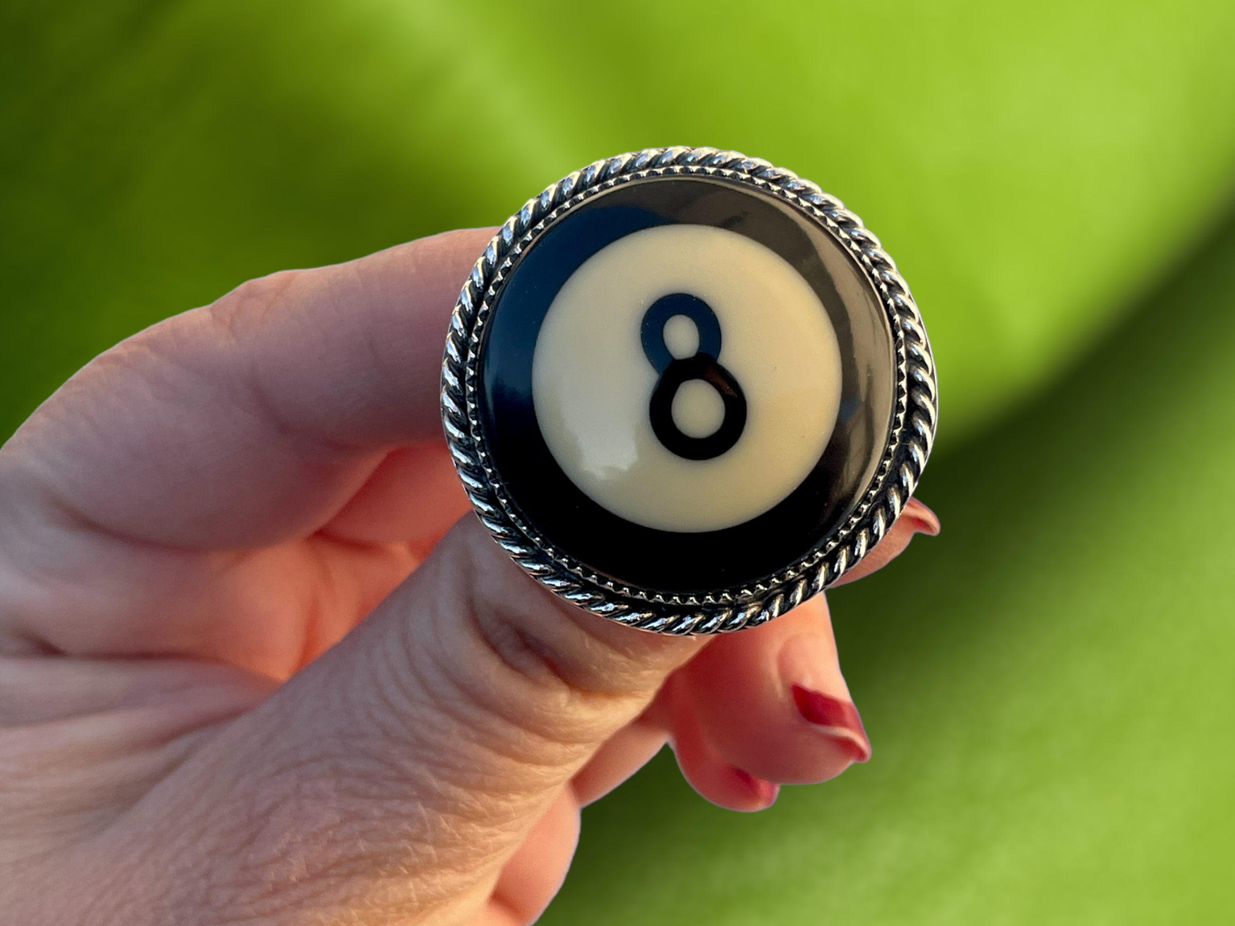 Pre Order Classic 8 Ball Ring – By Francis Frank